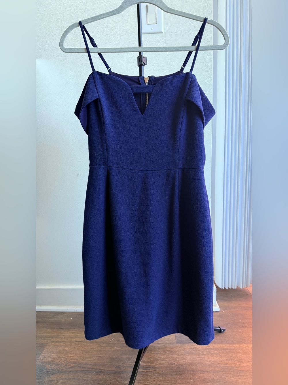 Elegant Navy Cocktail Dress